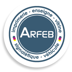 ARFEB - Enseigne magasin - Signalétique - Marquage véhicule - La Rochelle